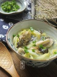 牡蛎白菜汤