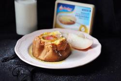 火山口爱情:安佳黄油舒芙蕾蜂蜜酱厚松饼#安佳黑科技易涂抹黄油