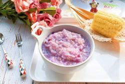 紫薯双米粥