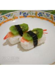 奇异果鲜虾握寿司