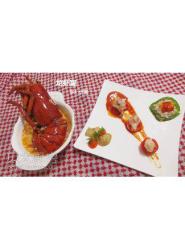 龙虾宴——炒虾滑&海鲜粥