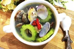 苦瓜蛤蜊清火汤