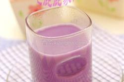 紫薯牛奶豆浆