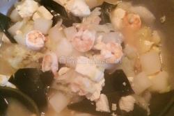 白菜炖海带大虾