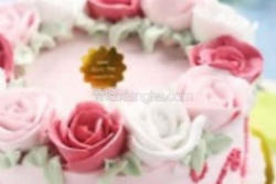 玫瑰奶油蛋糕
