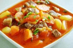 粤菜:里脊肉土豆番茄汤