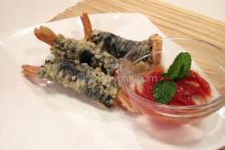 紫菜春虾卷