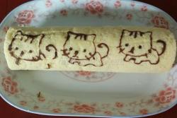 猫咪蛋糕卷