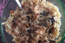 香菇焖米饭