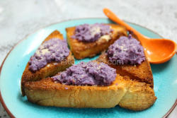 紫薯泥toast