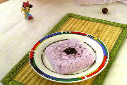 蓝莓奶油雪糕