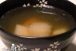 水晶梨粟米汤