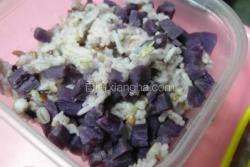 紫番薯五谷饭
