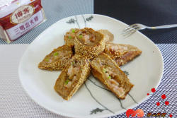 吐司火腿虾卷