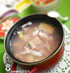 海兔豆腐汤