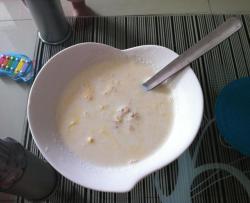 牛奶蛋花燕麦片