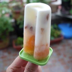 自制胡萝卜酸奶冰棍