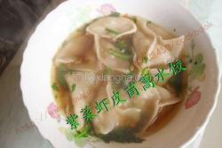 紫菜虾皮汤水饺