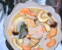 泰式咖喱海鲜汤