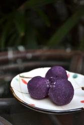 芝心紫薯球