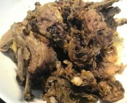 铁锅炖羊肉和火燎饭
