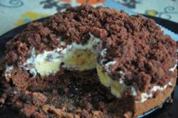 晏鼠蛋糕 - 香蕉奶油巧克力蛋糕