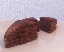 超简单★美味★2分钟★不用巧克力的微波炉巧克力蛋糕