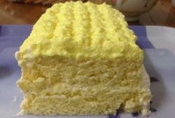 面包机美食之长条柠檬蛋糕