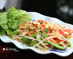 泰式青木瓜沙拉Spicy Green Papaya Salad