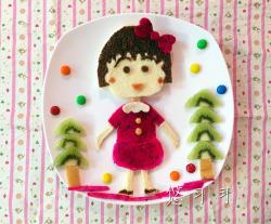 创意趣味儿童餐—樱桃小丸子过圣诞