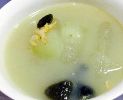 海米皮蛋冬瓜汤