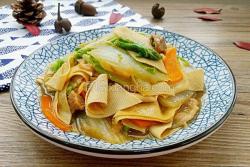 大白菜炖干豆腐