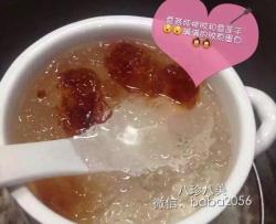 桃胶皂角米炖雪燕