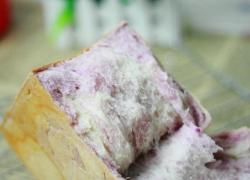 奶香紫薯土司