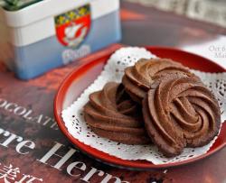 维也纳巧克力沙布列 Viennese Chocolate Sablés
