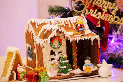 建筑师们的圣诞——翻糖姜饼屋
