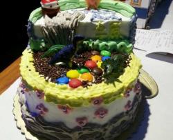 侏罗纪公园生日蛋糕