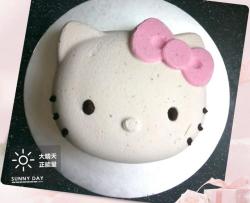 Hello Kitty 草莓白巧克力慕斯蛋糕