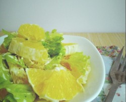香橙生菜沙拉