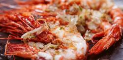 盐焗西班牙绯红虾