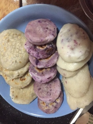 板栗/紫薯/香芋糖水糯米饼