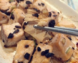 清蒸豆豉三文鱼-烤箱版