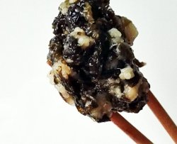 温州洞头海岛出口日本'头水'紫菜肉丸-蒸or煎