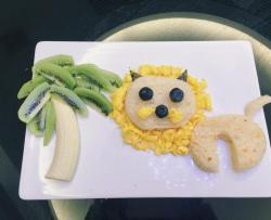 儿童创意趣味早餐-狮子王