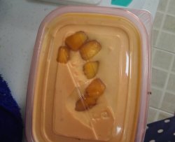 芒果冻芝士盒子蛋糕