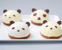 炒鸡可爱的熊猫慕斯-Panda mousse