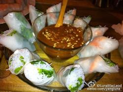 越南鲜虾春卷+蘸料