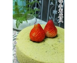 小米蓝莓戚风蒸蛋糕