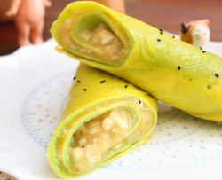 黄瓜香蕉饼  宝宝健康食谱