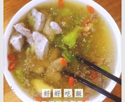 芹菜猪肝汤